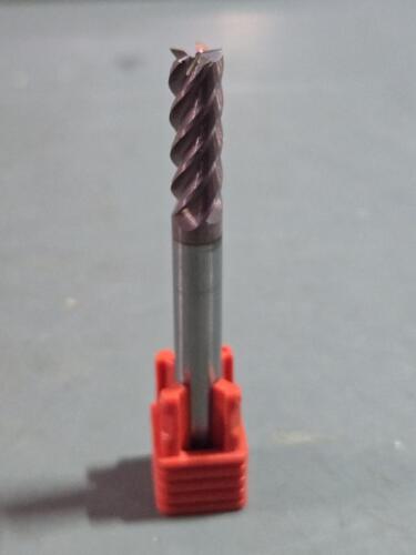DESCRIPTION: (4) CARBIDE SQ END MILL BRAND/MODEL: FULLERTON 37544CR015 SIZE: 1/4" DIA 1/4" LOC RETAIL$: $137.80 QTY: 4