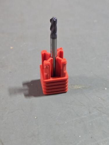 DESCRIPTION: (4) SOLID CARBIDE SQ. END MILL BRAND/MODEL: FULLERTON ZE3200D125017003MGT SIZE: 1/8" DIA 1/4" LOC RETAIL$: $174.50 QTY: 4