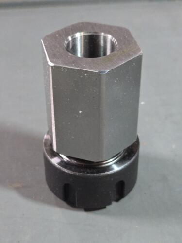 DESCRIPTION: (1) HEX COLLET BLOCK BRAND/MODEL: VC 16953168 SIZE: 1/16" MAX COLLET CAP RETAIL$: $68.99 QTY: 1