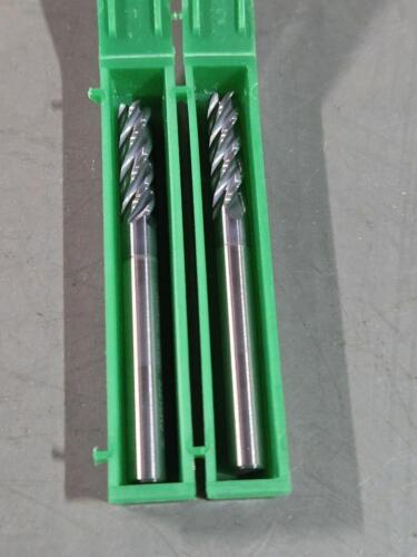 DESCRIPTION: (10) SOLID CARBIDE SQ END MILL BRAND/MODEL: GORILLA MILL GM316F5 SIZE: 3/16" DIA 5/8" LOC RETAIL$: $265.00 QTY: 10