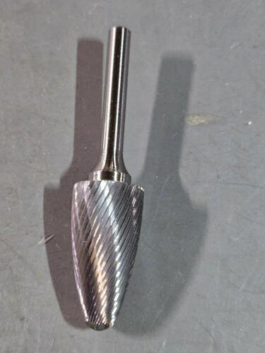 DESCRIPTION: (4) CARBIDE FLAME BURR BRAND/MODEL: WESTWARD 19D721 SIZE: 3/4" DIA 1/4" SD QTY: 4