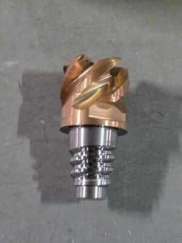DESCRIPTION: (4) EXCHANGABLE HD COROMILL HEAD BRAND/MODEL: SANDVIK COROMANT A316-25SM550-10015P 1030/A316-25SM550-10063P 1030 INFORMATION: 5-FLUTE, 50