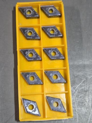 DESCRIPTION: (10) CARBIDE TURNING INSERTS BRAND/MODEL: MITSUBISHI DNMG432MS MP9015 RETAIL$: $436.20 QTY: 10