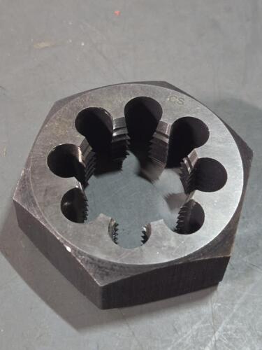 DESCRIPTION: (1) CARBON STEEL HEXAGON RETHREADING DIE BRAND/MODEL: GROVES 419-36300 SIZE: M36x3.0 RETAIL$: $35.53 QTY: 1