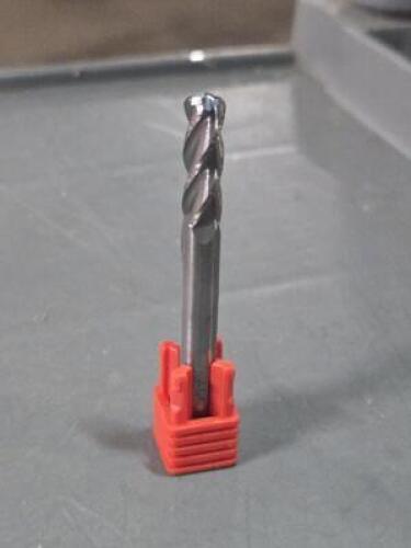 DESCRIPTION: (4) SOLID CARBIDE GENRAL PURPOSE END MILL BRAND/MODEL: FULLERTON 31691 SIZE: 1/4" DIA 3/4" LOC 0.0600" RAD RETAIL$: $116.58 QTY: 4