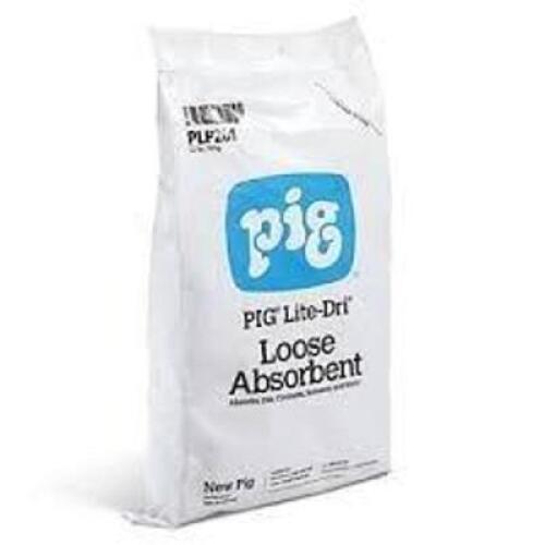 DESCRIPTION: (4) BAGS OF LOOSE ABSORBENT BRAND/MODEL: PIG #plp218 SIZE: 5 LB RETAIL$: $20.00 EA QTY: 4