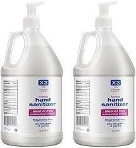 DESCRIPTION: (2) HAND SANITIZER BRAND/MODEL: X3 CLEAN #3VDF4 SIZE: 1 GALLON RETAIL$: $27.69 EA QTY: 2