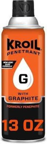 DESCRIPTION: (2) PENETRANT BRAND/MODEL: KROIL SIZE: 13 OZ RETAIL$: $21.99 EA QTY: 2