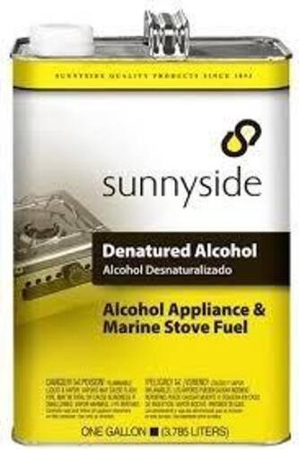 DESCRIPTION: (2) DENATURED ALCOHOL BRAND/MODEL: SUNNYSIDE #20K854 SIZE: 1 GALLON RETAIL$: $22.14 EA QTY: 2