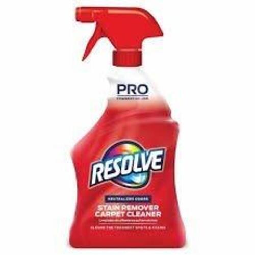 DESCRIPTION: (6) SPOT AND STAIN REMOVER BRAND/MODEL: RESOLVE #24L290 SIZE: 32 OZ RETAIL$: $15.00 EA QTY: 6