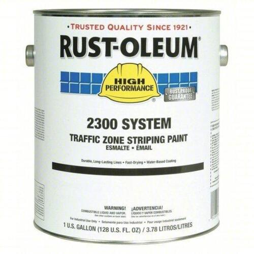DESCRIPTION: (2) TRAFFIC ZONE STRIPING PAINT BRAND/MODEL: RUST-OLEUM #34UL62 INFORMATION: TRAFFIC RED SIZE: 1 GALLON RETAIL$: $100.00 EA QTY: 2