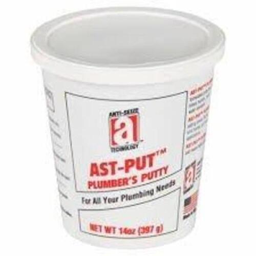 DESCRIPTION: (2) PLUMBER'S PUTTY BRAND/MODEL: ANTI-SEIZE AST-PUT #4UJ96 SIZE: 14 OZ RETAIL$: $2.92 EA QTY: 2
