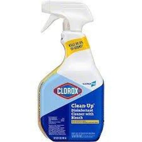 DESCRIPTION: (6) CLEAN-UP[ DISINFECTANT CLEANER BRAND/MODEL: CLOROX SIZE: 1 GALLON RETAIL$: $21.00 EA QTY: 6