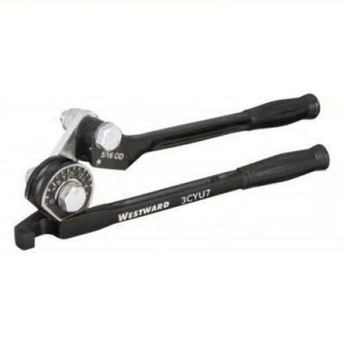 DESCRIPTION: (4) TUBE BENDER BRAND/MODEL: WESTWARD #3CYU7 INFORMATION: ALUMINUM / COPPER SIZE: 0-180 DEGREES, 11/16" RETAIL$: $16.01 EA QTY: 4