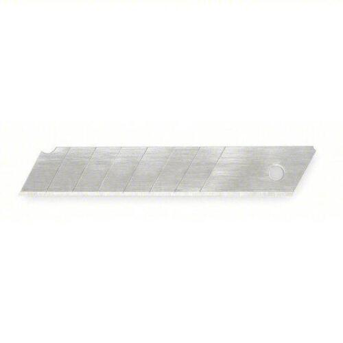 DESCRIPTION: (1) CASE OF (10) PACKS OF (10) SNAP OFF BLADES BRAND/MODEL: WESTWARD #2ZRL7 SIZE: 4 1/4 in Blade Lg, 3/4 in Blade Wd, 0.02 in Blade Thick
