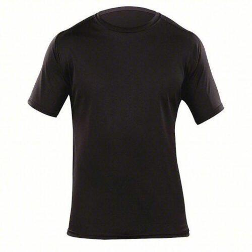 DESCRIPTION: (7) TACTICAL LOOSE FIT CREW SHIRT BRAND/MODEL: 5.11 TACTICAL #21V316 INFORMATION: BLACK, T-SHIRT, POLYESTER, CREW NECK COLLAR, PULL-OVER