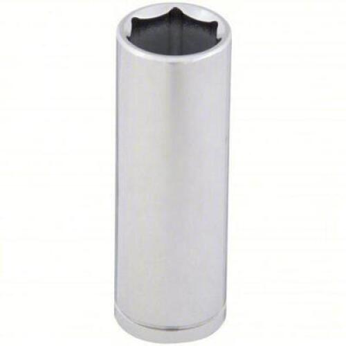 DESCRIPTION: (6) SOCKET BRAND/MODEL: WESTWARD #10E247 INFORMATION: CHROME, DEEP SOCKET, 6 POINT, TETHER READY RETAIL$: $8.47 EA QTY: 6