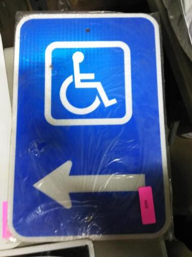 DESCRIPTION: (1) WHEELCHAIR PARKING SIGN RETAIL$: $57.00 EA QTY: 1