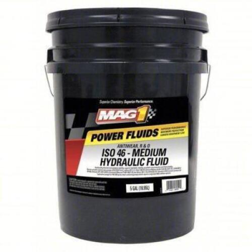 DESCRIPTION: (1) HYDRAULIC OIL BRAND/MODEL: MAG 1 #43y923 SIZE: 5 GALLON RETAIL$: $104.00 EA QTY: 1