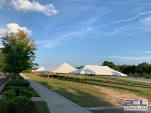 20X40 WHITE TOP POLE TENT #411