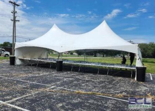 20X40 HIGH PEAK POLE TENT #429
