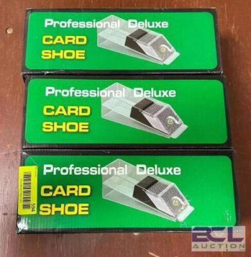 (3)- PROFESSIONAL CARD SHOES