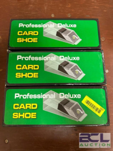 (3)- PROFESSIONAL CARD SHOES