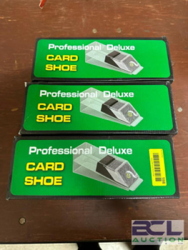(3)- PROFESSIONAL CARD SHOES