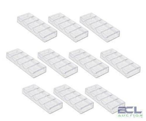 ONE CASE OF ACRYLIC POKER CHIP HOLDERS