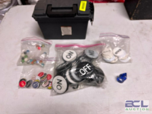 ASSORTED CASINO GAME ACCESSORIES