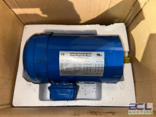 HALLMARK INDUSTRIES THREE PHASE AC MOTOR