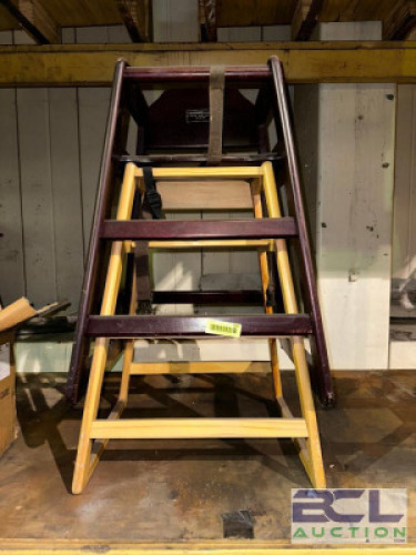 (2)- CHILDS HIGH CHAIRS