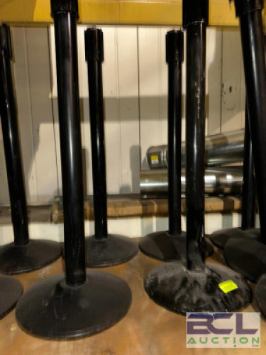 (4)- RETRACTABLE BARRIERS