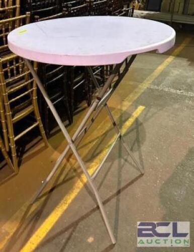 FOLDING COCKTAIL TABLE