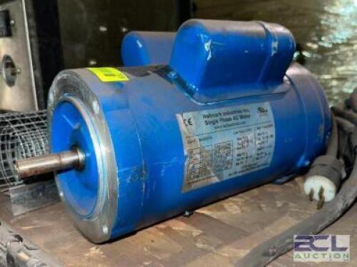 HALLMARK INDUSTRIES THREE PHASE AC MOTOR