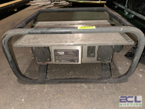 PORTABLE POWER DISTRIBUTION BOX