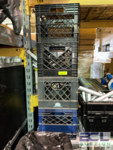 (4)- MILK CRATES