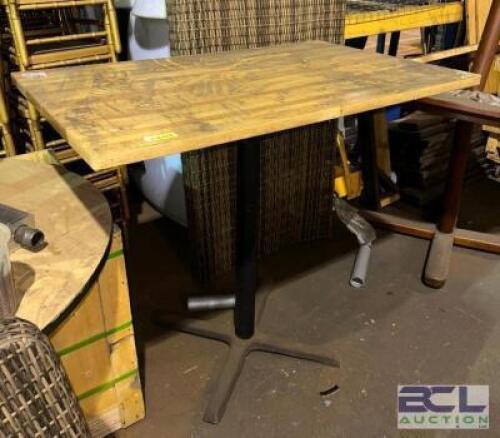 BAR HEIGHT TABLE