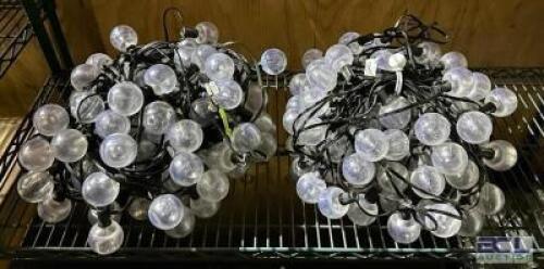 (2) STRANDS OF LED STRING LIGHTS