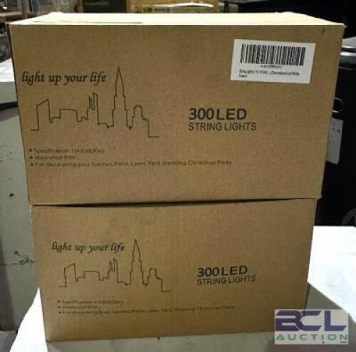 (2) BOXES OF 300CT LED STRING LIGHTS