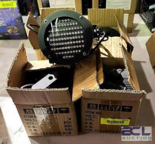 (4) SMALL LED CAN LIGHTS