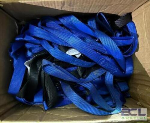 BOX OF ASSORTED STRAPS