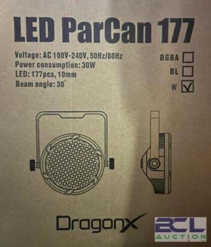 (2) LED PARCAN 177 LIGHTS