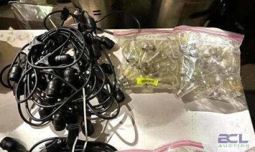 (2) 24' LED STRING BISTRO LIGHTS