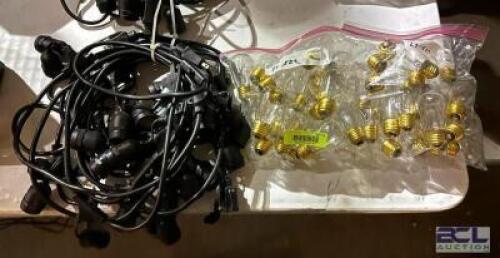 (2) 24' LED STRING BISTRO LIGHTS