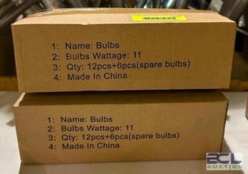 (2) BOXES OF 11W REPLACEMENT BULBS