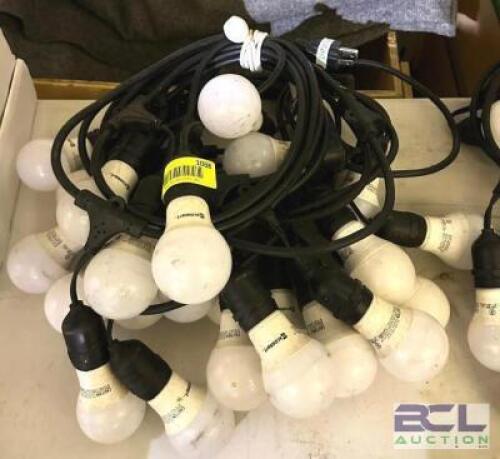 (2) LED STRING LIGHTS