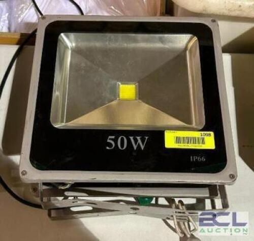 (2) 50W LED LIGHTS