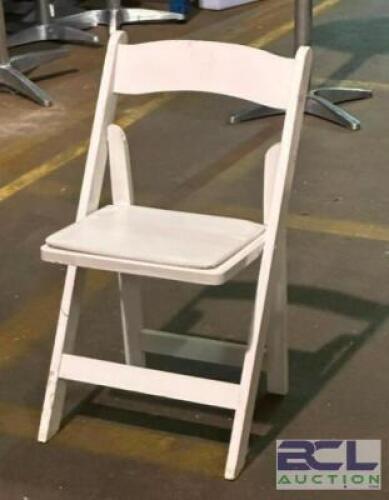 (50) FESTIVAL PADDED FOLDING CHAIRS