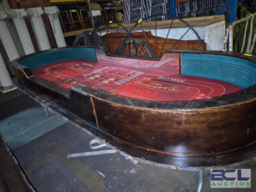 REAL CASINO CRAP TABLE